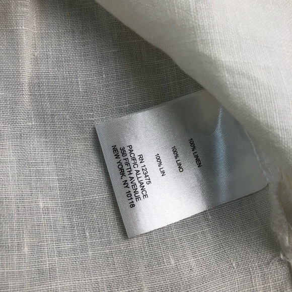 Ellen Tracy Linen V-Neck 3/4 Sleeve Tunic size S - Picture 7 of 9